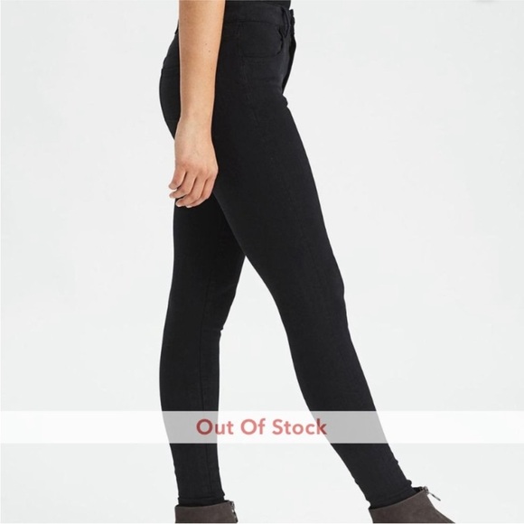 American Eagle Outfitters Black Skinny Jeans - Picture 3 of 9